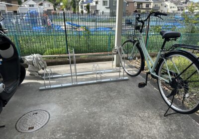 神奈川県　共用部リノベーション　サイクルスタンド