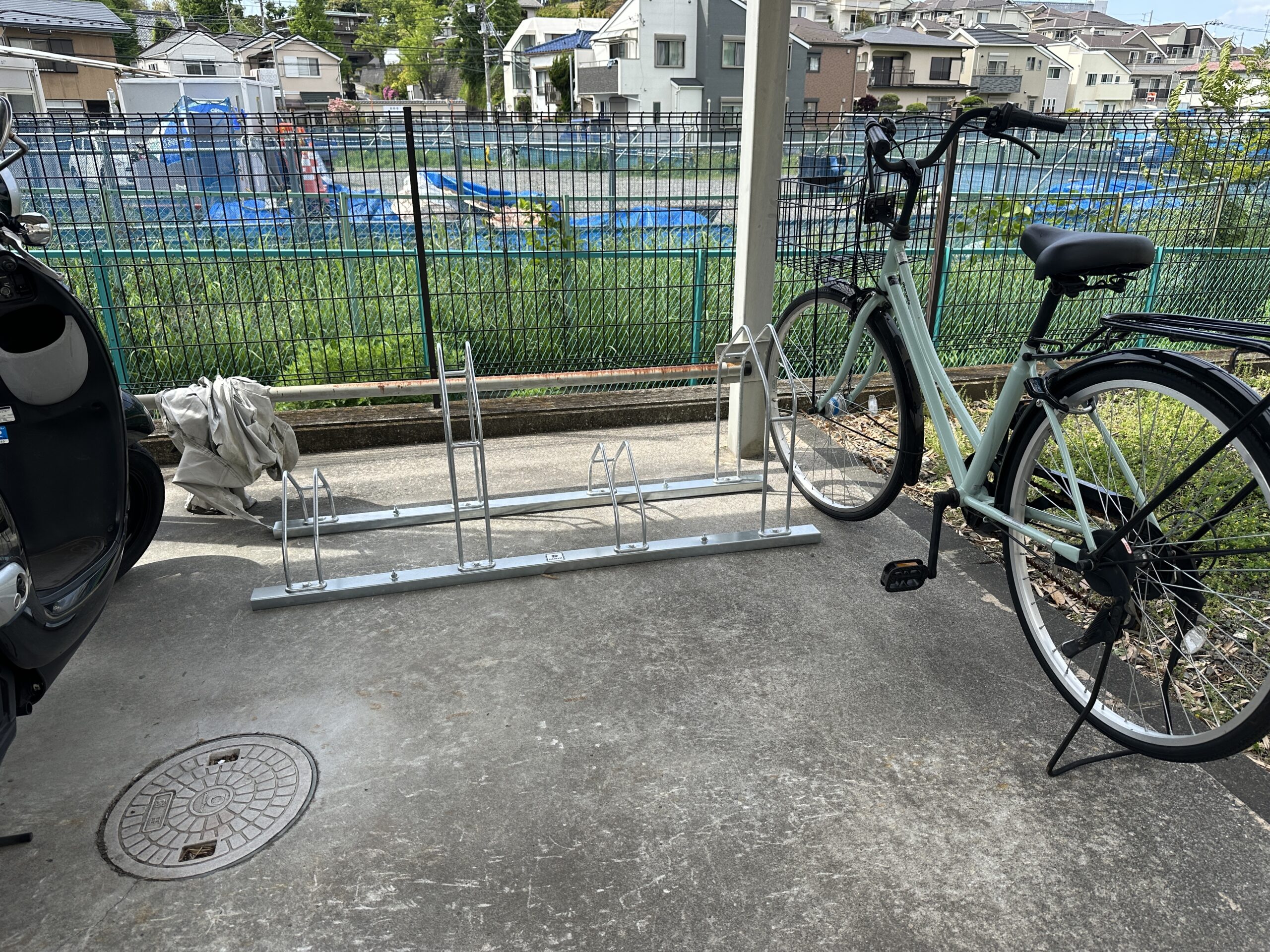 神奈川県 共用部リノベーション サイクルスタンド