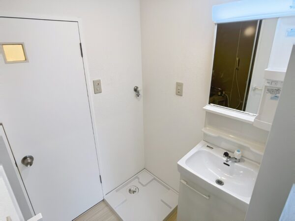 洗面所リニューアル 賃貸　