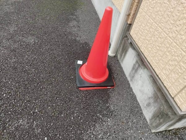 ますぶた カラーコーン 対策 割れた 壊れた 共用部 安全 パイロン